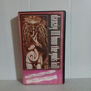 Danzig VHS Live New York City The Ritz 1993 Metal Punk Rock Concert Misfits